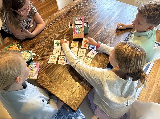Care Bears Family Party Game - The Card Game About How Your Friends & Family Rank Things - for Kids, Tweens, Teens, Families, Kidult, Groups and Fun Parties with Polarizing Priorities