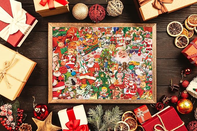 500 Piece Puzzles for Adults Jubilation of Christmas 20.5 x 15 Inch 500 Piece Jigsaw Puzzles for Adults Christmas Puzzles 500 Pieces for Adult