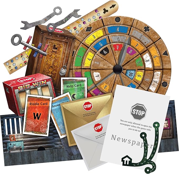 EXIT: The Return to The Abandoned Cabin | EXIT: The Game - A Kosmos Game | Family-Friendly, Card-Based at-Home Escape Room Experience | Collaborative for 1 to 4 Players, Ages 12+