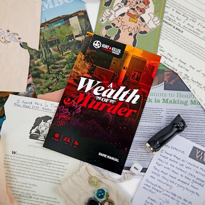 Hunt A Killer: A Wealth of Murder – an Immersive True Crime Experience, A Halloween Mystery Party Game for Adults and Great Ideas for Ages 14 and up