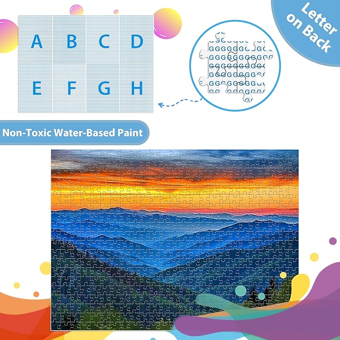 Jigsaw Puzzles 500 Pieces for Adults - Landscape Challenging Puzzle for Kids, Teens, Elderly - Natural Scene Hard Puzzle - Great Gift for Boys Girls Family Activity Fun Games Toys 20.5"X15"