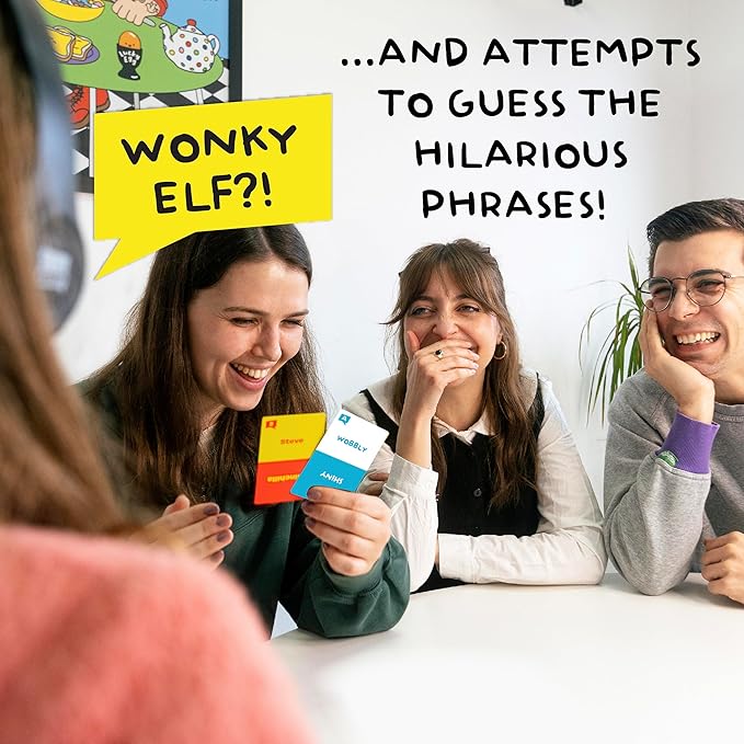 Lucky Egg Sorry What – Hilarious Bad-Lip Reading Party Games for Adults Based on The Headphone Challenge TikTok Trend (Family Edition (Age 8+))