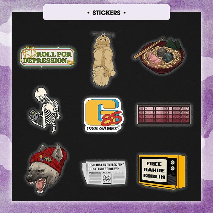 1985 Games Premium Mystery Dice, Set of 7 Polyhedral Dice, Heart Dice, Pink Dice, Suitable for Role Playing, Table Games (Premium Mystery Pack of 6)