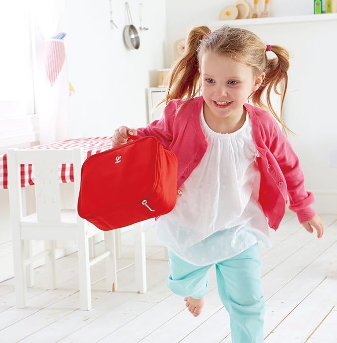 Hape Wooden Lunch Box| Kitchen Pretend Play Food Set and Accessories for Kids