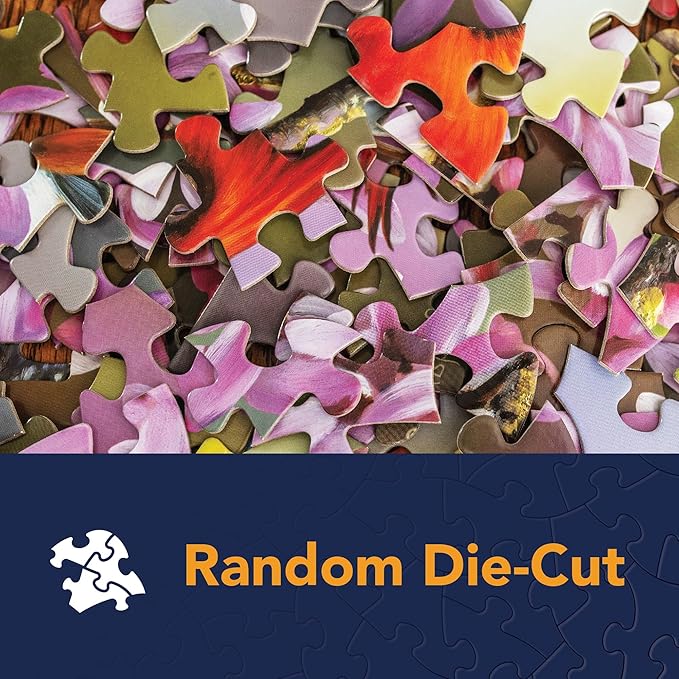 Bits and Pieces – Value Set of Three Large 300 Piece Jigsaw Puzzles for Adults – Jigsaw Puzzles Designed by Artist Larry Jones, Completed Puzzle Size: 18" x 24"