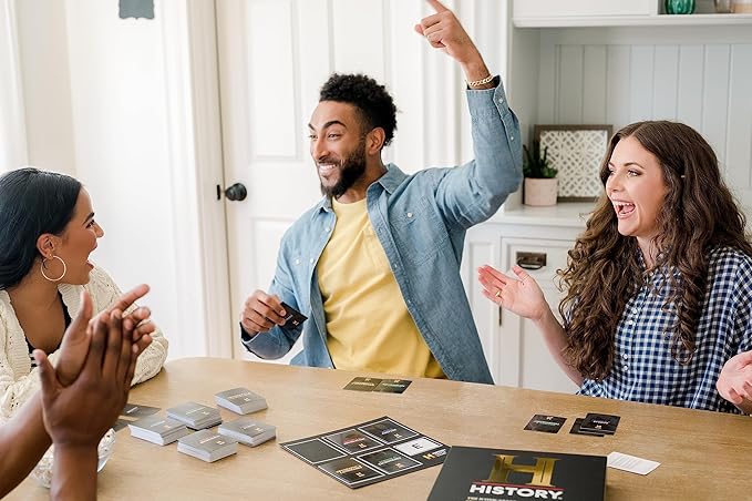 HISTORY Channel Trivia Game - 2000+ Fun General Knowledge Questions for Adults, Family and Teens in The Pursuit of Trivial Knowledge - Perfect Super Trivia for Board & Card Games Night with your Group