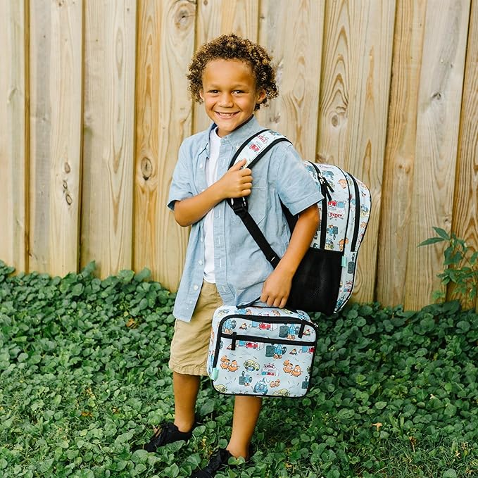 Wildkin JumpOff Jo Insulated Lunch Box – Durable, Reusable for Kids – Jo's Garage