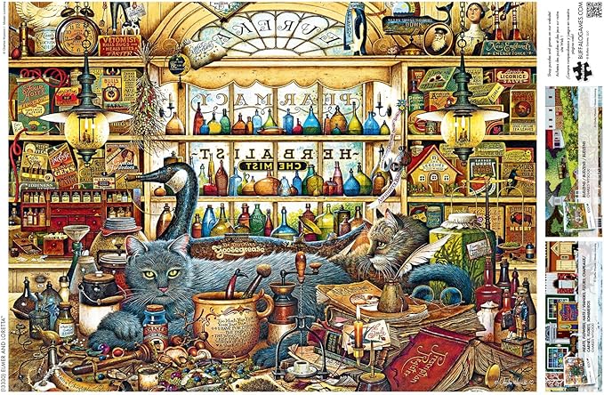 Buffalo Games - Charles Wysocki - Elmer and Loretta - 1000 Piece Jigsaw Puzzle for Adults -Challenging Puzzle Perfect for Game Nights - Finished Size is 26.75 x 19.75