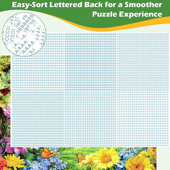 2 Pack 300 Pieces Puzzle for Adults,Bird Jigsaw Puzzles 300 Pieces Dog Puzzle Hummingbird Puzzles 300 Piece for Adults Kids Seniors Premium Cardboard Bird Lover Puzzles